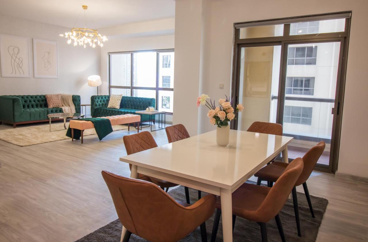 Premium 3Br! Partial Sea-View - Amwaj Lägenhet Dubai Exteriör bild