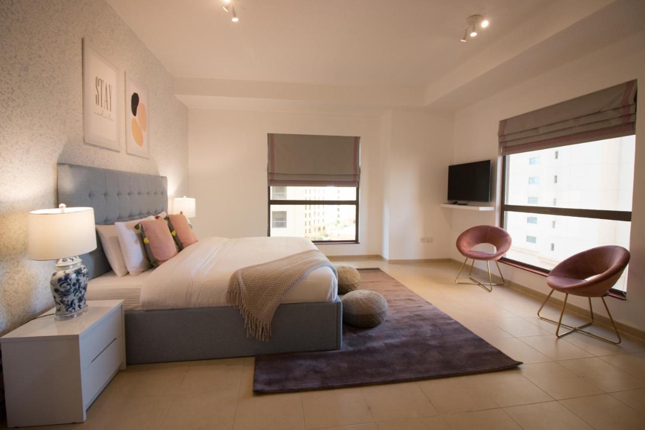 Premium 3Br! Partial Sea-View - Amwaj Lägenhet Dubai Exteriör bild