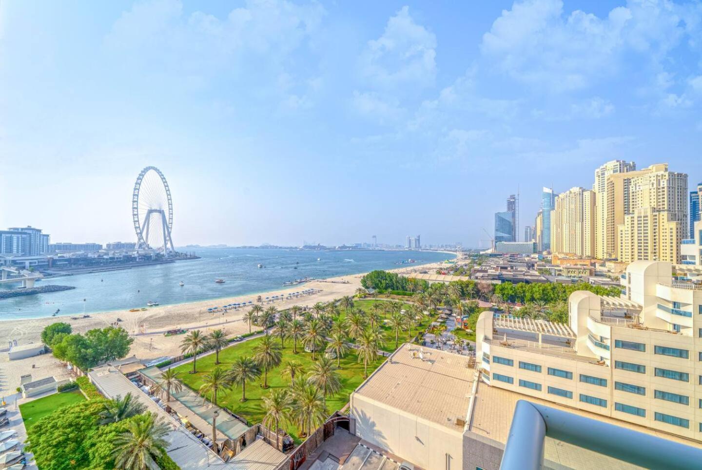 Premium 3Br! Partial Sea-View - Amwaj Lägenhet Dubai Exteriör bild